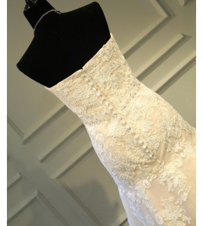 Svatební šaty Carrie šití na míru