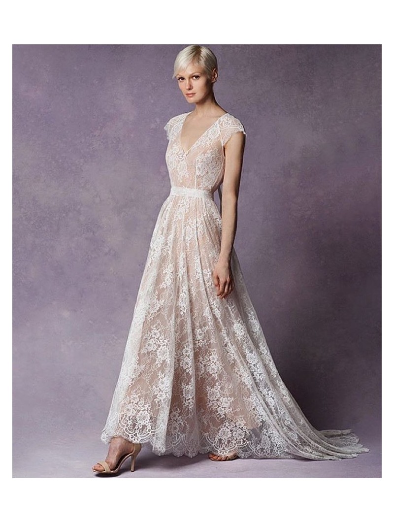 Svatební vintage šaty Libby - šití na míru