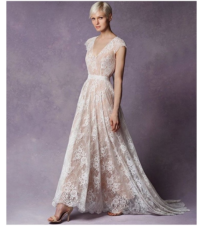 Svatební vintage šaty Libby - šití na míru