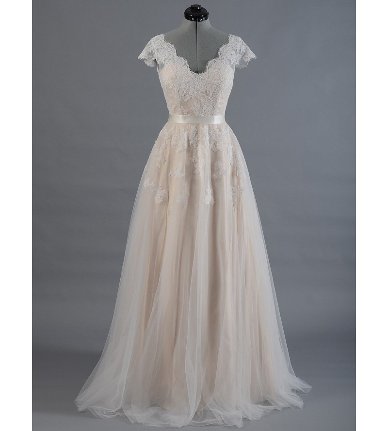 Svatební šaty Verlene - šití na míru