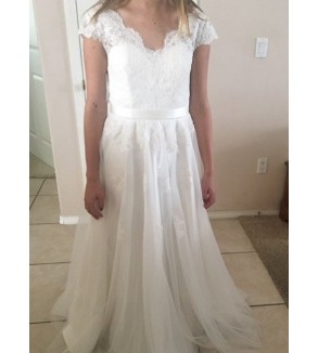Svatební šaty Verlene - šití na míru