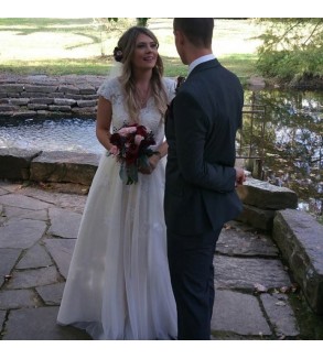 Svatební šaty Verlene - šití na míru