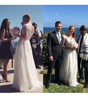 Svatební šaty Verlene - šití na míru