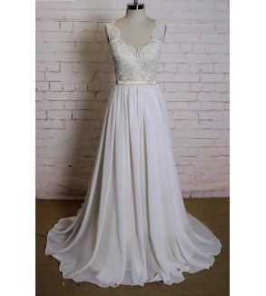 Svatební šaty Linda - šití na míru