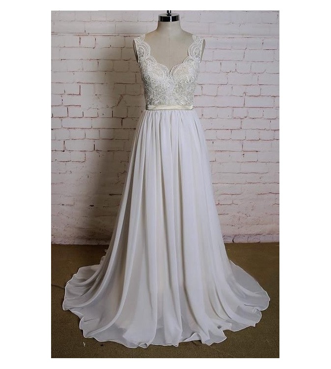 Svatební šaty Linda - šití na míru