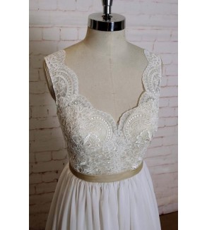 Svatební šaty Linda - šití na míru