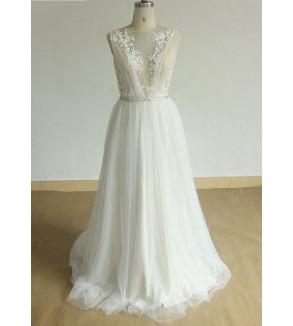 Svatební šaty Debra - šití na míru