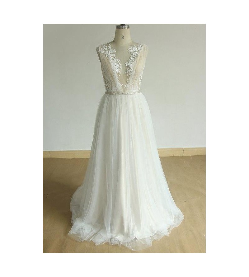 Svatební šaty Debra - šití na míru