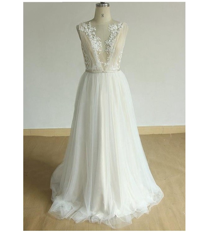 Svatební šaty Debra - šití na míru