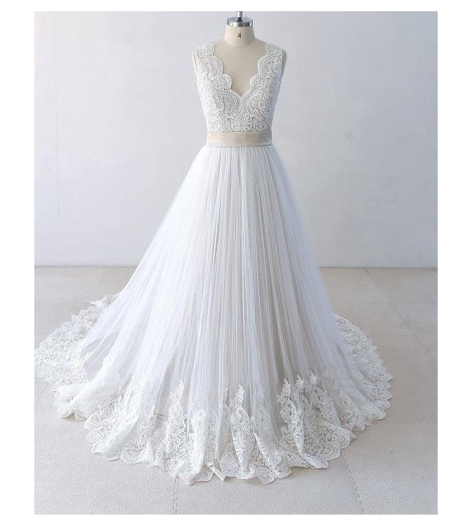 Svatební šaty Helen - šití na míru