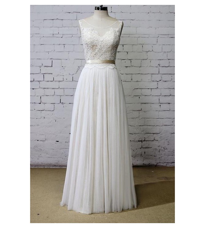 Svatební šaty Freya - šití na míru