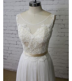 Svatební šaty Freya - šití na míru