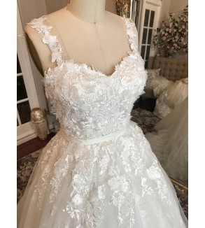 Svatební šaty Lisette - šití na míru