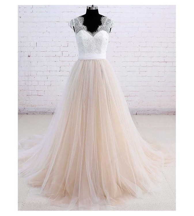 Svatební šaty Karina - šití na míru