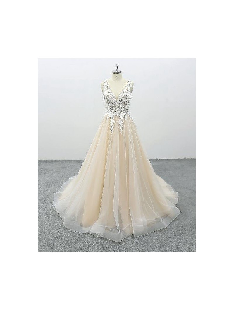 Svatební šaty Maggie - šití na míru