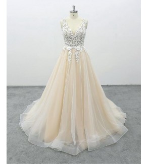 Svatební šaty Maggie - šití na míru