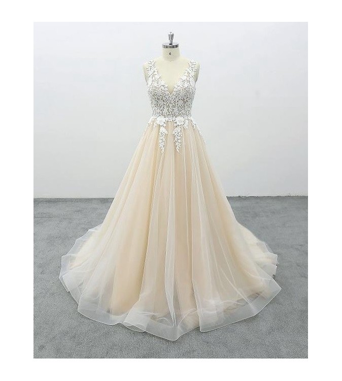 Svatební šaty Maggie - šití na míru