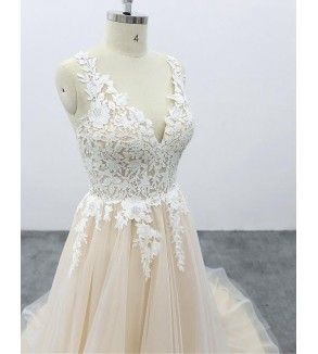 Svatební šaty Maggie - šití na míru