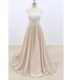 Svatební šaty Elsie - šití na míru