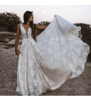 Svatební šaty Rita - šití na míru