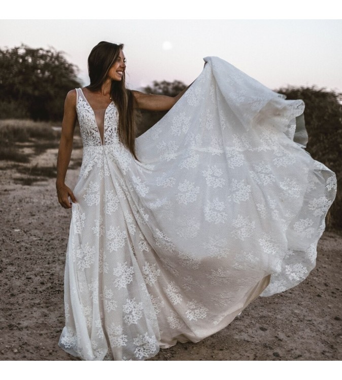 Svatební šaty Rita - šití na míru