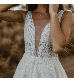 Svatební šaty Rita - šití na míru