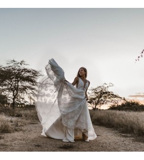 Svatební šaty Rita - šití na míru