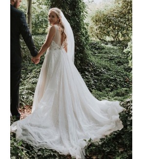 Svatební šaty Rita - šití na míru