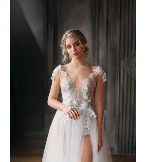 Svatební šaty Amie - šití na míru