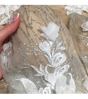 Svatební šaty Amie - šití na míru