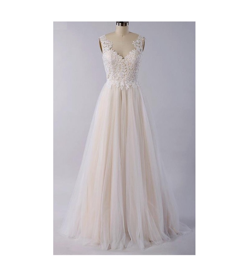 Svatební šaty Zina - šití na míru