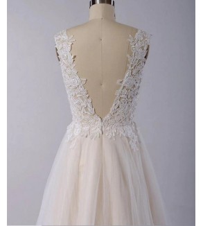 Svatební šaty Zina - šití na míru