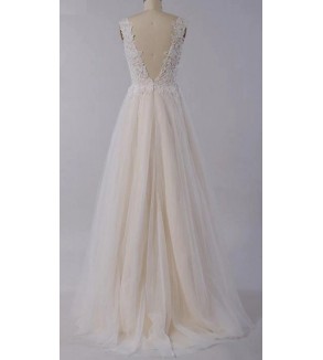 Svatební šaty Zina - šití na míru
