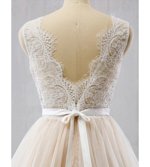 Svatební šaty Paula - šití na míru