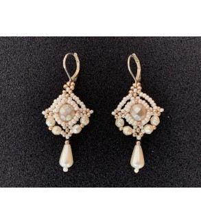 Ručně vyráběné náušnice Eva