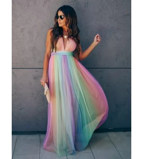 Šaty Julia - duhové