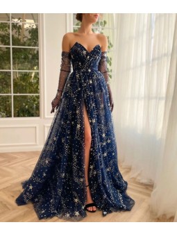 Šaty Darlene - noční obloha