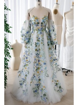 Květinové šaty Zelda - šití...