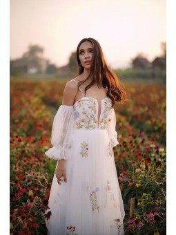 Květinové šaty Caitlyn -...