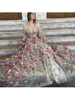 Květinové šaty Monica -...