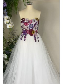 Květinové šaty Adalina -...