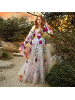 Květinové šaty Magnolia -...