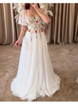 Květinové šaty Emelia -...