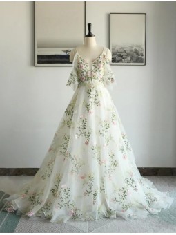 Květinové šaty Christa -...