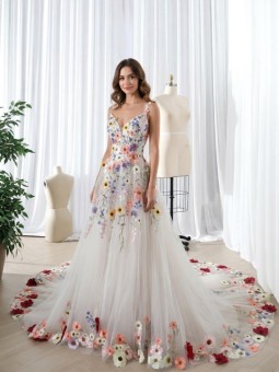 Květinové šaty Estelle -...